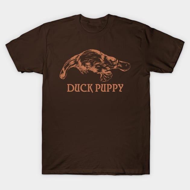 Platypus aka Duck Puppy T-Shirt by MonkeyKing